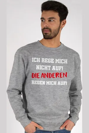 Shirtracer Sweatshirt Ich rege mich nicht auf die anderen regen mich auf (1-tlg) Sprüche Statement mit Spruch - Verkäufer: