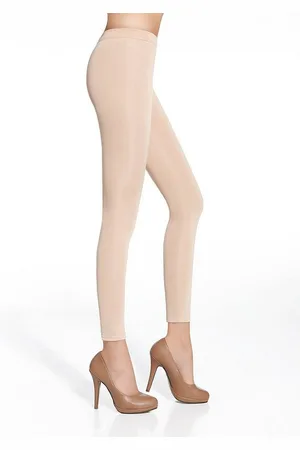 Basbleu Leggings Leggings Leggins Hose lang weich blickdicht 200den Gabi cremeweiss-ecr weich - Verkäufer: YESET Shop