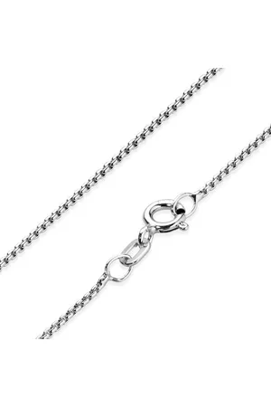 Materia Silberkette Damen Silber Venezianerkette 1,2mm 40-70cm K102, 925 Sterling Silber, rhodiniert - Verkäufer: Schmuck