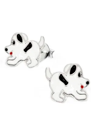 schmuck23 Paar Ohrstecker Kinder Ohrringe Hund 925 Silber, Kinderschmuck Mädchen Geschenk echte Silberohrringe - Verkäufer: