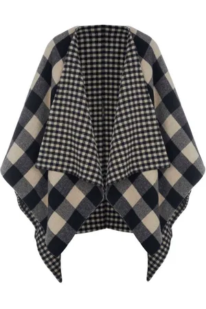 Belstaff Kurzmantel Poncho Schwarz-Braun - Verkäufer: FASHIONESTA