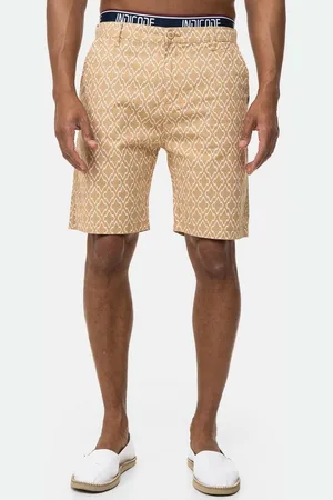 INDICODE Chinoshorts Apostolis mit geometrischen Muster - Verkäufer: Bestsales Online GmbH