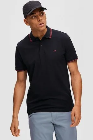 SELECTED Poloshirt SLHDANTE SPORT SS POLO NOOS