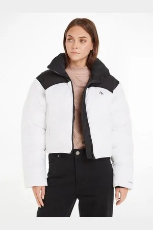 Calvin Klein Outdoorjacke BLOCKED CROPPED PUFFER