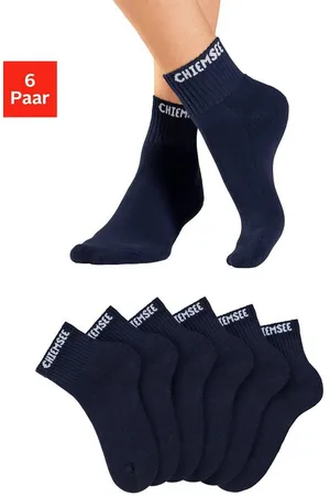 CHIEMSEE Kurzsocken (Packung, 6-Paar) mit eingestricktem Markennamen