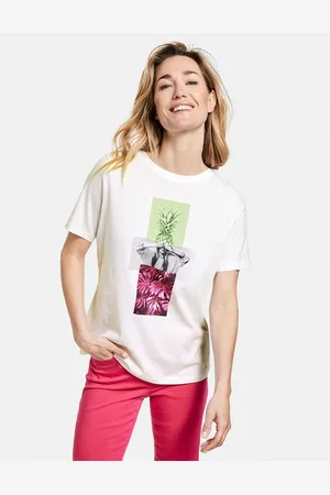 Gerry Weber Kurzarmshirt Shirt mit Art Print organic cotton (1-tlg) - Verkäufer: E- Digital GmbH
