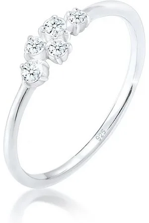 Elli DIAMONDS Verlobungsring Verlobung Diamant (0.105 ct) 925 Sterling Silber - Verkäufer: JULIE & GRACE GmbH