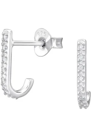 ALEXANDER YORK Paar Ohrstecker Oval ZIRKONIA weiß, 2-tlg., 925 Sterling Silber - Verkäufer: