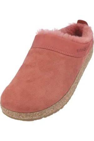 Haflinger Snowbird Lammfell Leder Hausschuh Unisex Hausschuh - Verkäufer: Natural Slipper