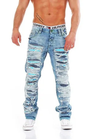 Cipo & Baxx Regular-fit-Jeans CD-610 Regular Fit Herren Jeans - Verkäufer: k2-store