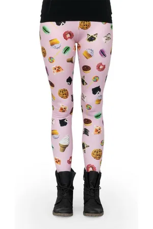 cosey Leggings Festival Leggings/Tights (Einheitsgröße XS-L) Cats & Sweets - Verkäufer: PhoneNatic