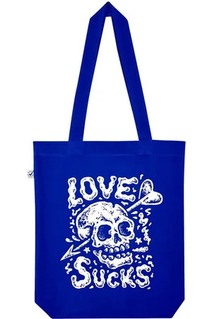 Youth Designz Tragetasche Love Sucks Jutebeutel Tasche Lange Henkel, mit trendigem Print - Verkäufer: EmDa Trading GmbH