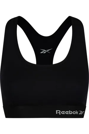 Reebok Bustier "Steffi" dehnbarer BH mit Logoschriftzug