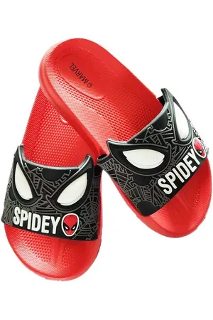 Marvel Spiderman 3D Optik Kinder Jungen Sandalen Sandale Gr. 25 bis 32 - Verkäufer: WS-Trend