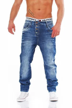 Cipo & Baxx Slim-fit-Jeans C-1170 Loose Waist Slim Leg Herren Jeans Hose - Verkäufer: k2-store