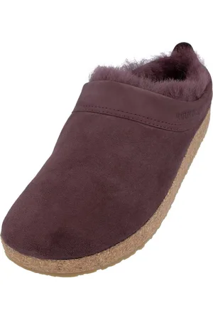 Haflinger Snowbird Lammfell Leder Hausschuh Unisex Hausschuh - Verkäufer: Natural Slipper