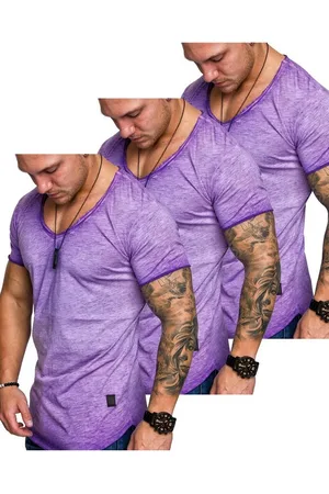 amaci T-Shirt 3. SAN FRANCISCO T-Shirts 3er-Pack (3er-Pack) Herren Basic Oversize T-Shirt mit V-Ausschnitt - Verkäufer: