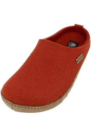 Haflinger Emils Toffel Filzpantoffel Hausschuh mit Ledersohle Unisex Hausschuh - Verkäufer: Natural Slipper