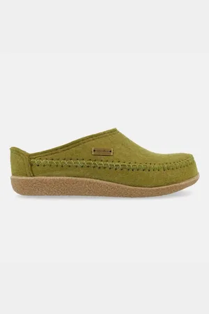 Haflinger Blizzard Credo Filzpantoffel mit Gummisohle Hausschuh Hausschuh - Verkäufer: Natural Slipper