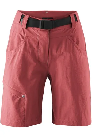 Gonso Fahrradhose Mira Basic kurze Damen Radhose mit Sitzpolster, wasserabweisend, inkl. Gürtel