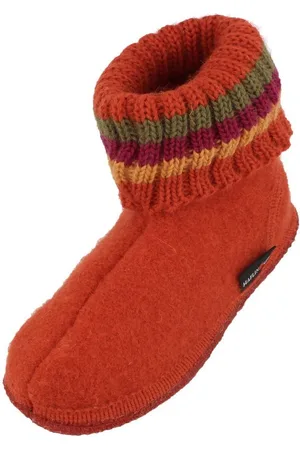 Haflinger Hüttenschuh Paul aus reiner Schurwolle Hausschuh - Verkäufer: Natural Slipper