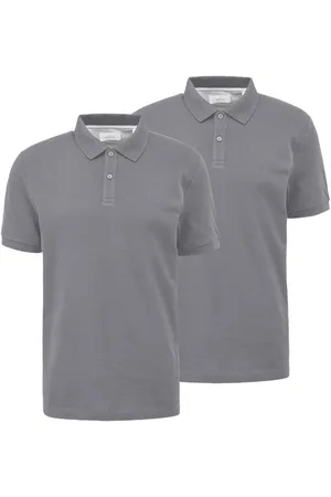 QS by s.Oliver Poloshirt (2-tlg) 2 Knöpfe, Logo-Stickerei, klassisch, sportive Piqué-Struktur, 2er Pack - Verkäufer: LuriX