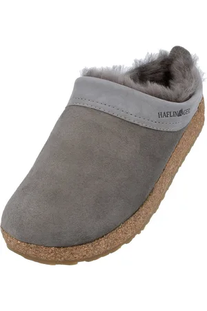 Haflinger Snowbird Lammfell Leder Hausschuh Unisex Hausschuh - Verkäufer: Natural Slipper