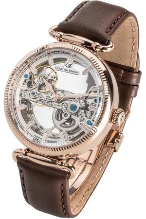 CARL VON ZEYTEN Automatikuhr Elzach CVZ0031RWH, Armbanduhr, Herrenuhr, Made in Germany, Mechanische Uhr