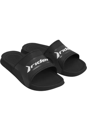Rider SMASH SLIDE BLACK/BLACK/WHITE Badepantolette ohne Weichmacher - Verkäufer: Shoes4comfort