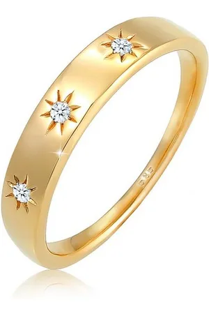 Elli DIAMONDS Verlobungsring Verlobung Stern Diamant 0.06 ct. 585 Gold - Verkäufer: JULIE & GRACE GmbH