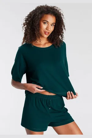 Lascana Shorty (Set, 2 tlg) aus schönem Ripp-Material