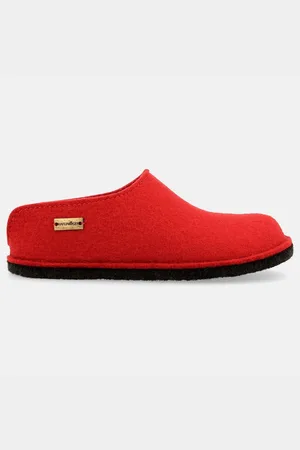 Haflinger Flair Smily Filzpantoffeln aus Wollfilz Hausschuh Unisex Hausschuh - Verkäufer: Natural Slipper