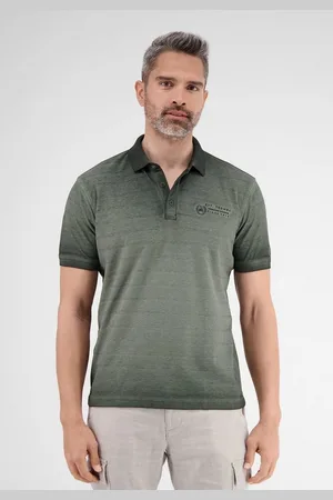 Lerros Poloshirt Poloshirt, gestreift in Strukturqualität