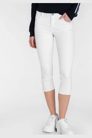 ARIZONA Caprijeans Ultra-Stretch extra-enger Schnitt, modischer Beinabschluss mit Schlitz