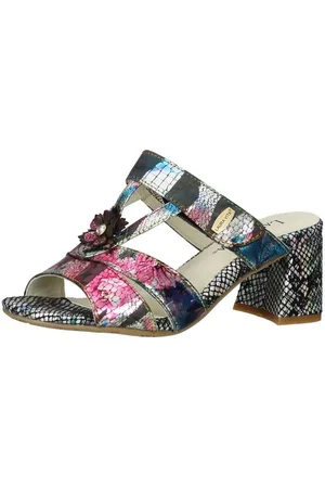 LAURA VITA Pantoletten Leder/Textil Pantolette - Verkäufer: S4S Commerce
