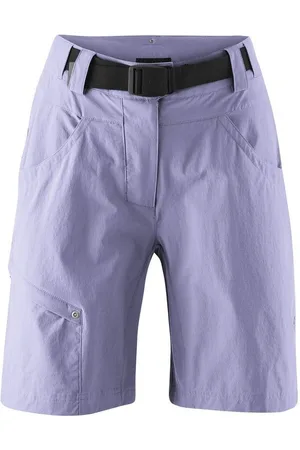 Gonso Fahrradhose Mira Basic kurze Damen Radhose mit Sitzpolster, wasserabweisend, inkl. Gürtel