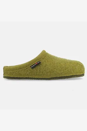 Haflinger Alaska Hausschuh Pantoffel aus gewalkter Wolle Hausschuh - Verkäufer: Natural Slipper