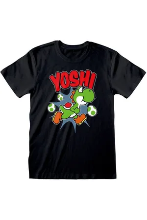 Super Mario Print-Shirt Nintendo T-Shirt Yoshi Eggs Neu - Verkäufer: fanseller