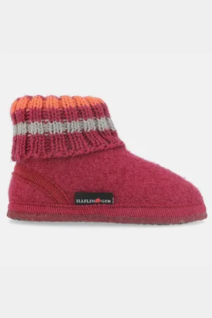 Haflinger Hüttenschuh Paul aus reiner Schurwolle Hausschuh - Verkäufer: Natural Slipper