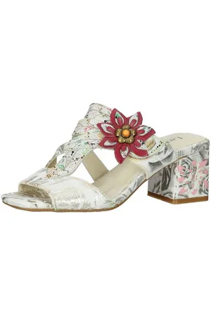 LAURA VITA Pantoletten Leder/Textil Pantolette - Verkäufer: S4S Commerce