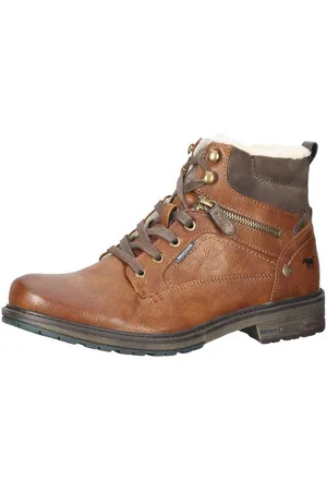 Mustang Stiefelette Lederimitat Schnürstiefelette - Verkäufer: S4S Commerce