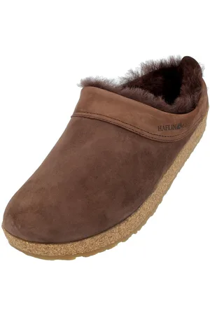 Haflinger Snowbird Lammfell Leder Hausschuh Unisex Hausschuh - Verkäufer: Natural Slipper