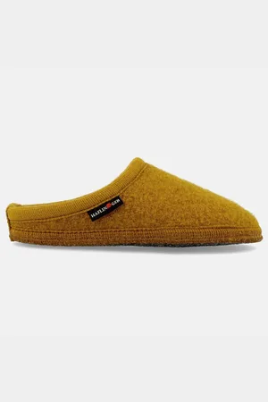 Haflinger Alaska Hausschuh Pantoffel aus gewalkter Wolle Hausschuh - Verkäufer: Natural Slipper
