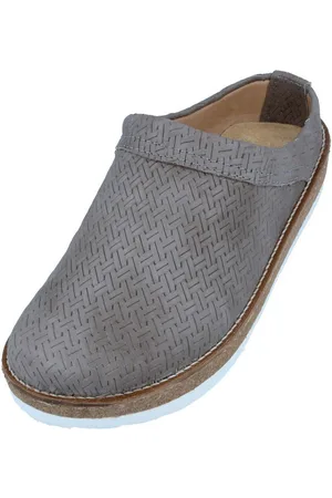 Haflinger Travel Classic Eleganter Clog aus Leder mit Korkfußbett und Gummisohle Hausschuh - Verkäufer: Natural Slipper