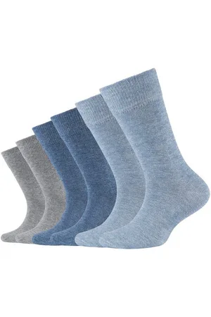 Camano Socken ca-soft (6er Pack) mit Komfortbund und gepolsterten Zehen-/Fersenbereich