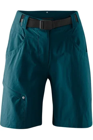 Gonso Fahrradhose Mira Basic kurze Damen Radhose mit Sitzpolster, wasserabweisend, inkl. Gürtel