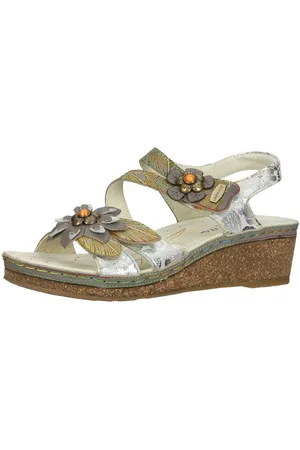 LAURA VITA Sandalen Leder Keilsandalette - Verkäufer: S4S Commerce