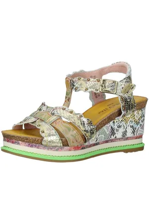 LAURA VITA Sandalen Leder Keilsandalette - Verkäufer: S4S Commerce