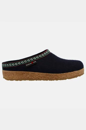 Haflinger Grizzly Franzl Filzclog aus reinem Wollfilz Hausschuh - Verkäufer: Natural Slipper