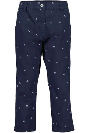 Blue Seven Caprihose Damen Capri mit Allover-Print Anker - Sommerhose mit 3/4-Beinlänge - Verkäufer: tomBrook GmbH